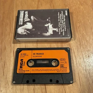 Scorpions - In Trance CASSETTE TAPE 80s German issue READ uli jon roth metallica - Picture 1 of 3