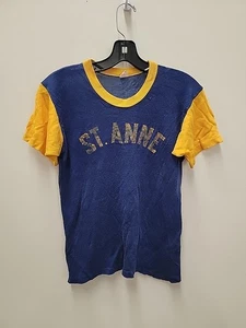 Vintage St. Anne T-Shirt Size Small Single Stitch Russell Southern shirt  - Picture 1 of 10