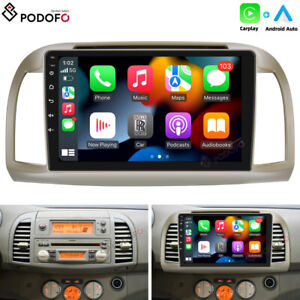 9" Android 13 Autoradio Apple CarPlay GPS Navi für NISSAN MICRA 3 K12 2002-2009