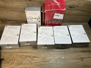 SALE new 7 boxes Wondershop LED CHRISTMAS LIGHTS 860 total lights icicle (300) - Picture 1 of 9