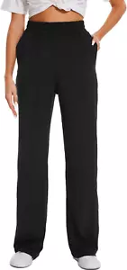 32"/34"/36" Inseam Womens Tall Yoga Sweatpants Quick Dry Long Joggers Lounge Yog - Picture 1 of 12