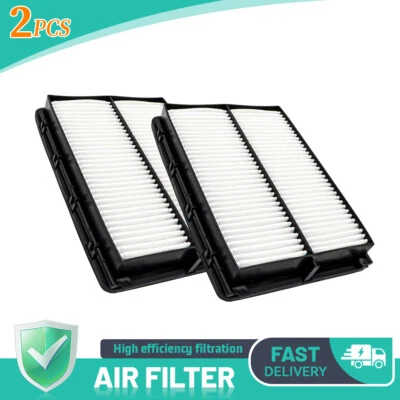 2x Engine Air Filters for 2017-2018 Hyundai Santa Fe Sport Kia Sorento Sedona - Image 1 of 4