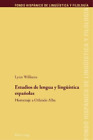 Estudios De Lengua Y Linguestica Espaolas Taschenbuch