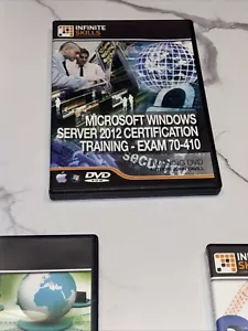Infinite Skills DVD Microsoft DVD Set Lot Certifications. Exams NM 2012 Server - Picture 1 of 6