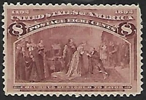 USA 1893 MNG COLUMBUS - Picture 1 of 2