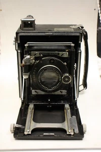 GRAFLEX SPEED GRAPHIC FOLDING Large Format 3.25x4.25 With Zeiss Tessar lens - Picture 1 of 5