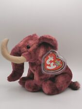 TY Beanie Babies Colosso The Mammoth With Tag Protector 2003 Retired Vintage 