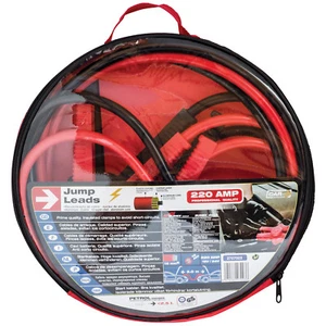 Sumex 12V & 24V 3M 220A Starthilfe Starter Booster Kabel Leitung - bis 2,5L Benzin - Bild 1 von 12