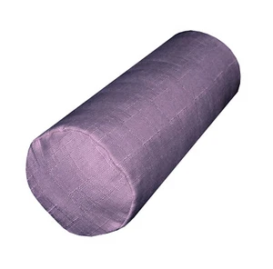 Qh02g Light Grape Thick Cotton Blend Bolster Yoga Case Neck Roll Custom Size - Picture 1 of 7