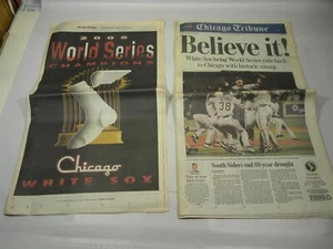 Chicago White Sox 2005 World Series Champs Lot of 5 Newspaper Sections - 7E - Picture 1 of 12