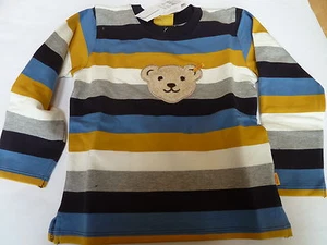 Steiff Piccolo Astronaut Maglia a Maniche Lunghe; a Righe Tgl 86 - Picture 1 of 1