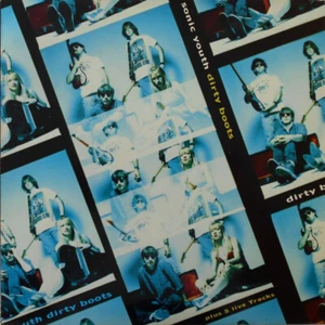 SONIC YOUTH ~ Dirty Boots ~1991 UK 6-track, 12" vinyl EP, includes 5 live tracks - Picture 1 of 5