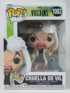 Disney Funko Pop - Cruella De Vil - Disney Villains - No. 1083 - Free Protector - Picture 1 of 13