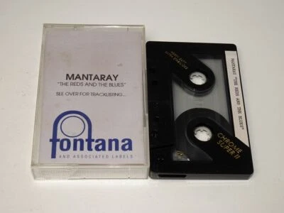 Mantaray:  The Reds & The Blues   orig UK  PROMO PRE RELEASE   Cassette - Image 1 of 2