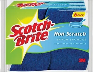 Scotch-Brite 526 Scrub Sponge, , Cellulose, Blue 6 pack - Picture 1 of 1