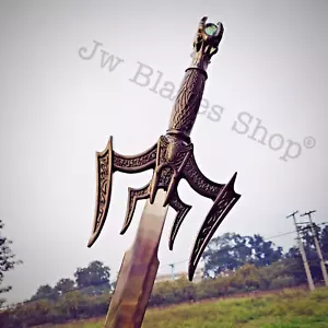 Luciendar Sword Of Light, Stainless Steel Double Edge, Battle Ready With Sheath - Picture 1 of 11