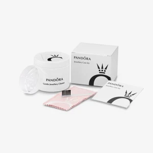New Genuine Authentic Pandora Gentle Solution Jewellery Cleaner Set Care Kit - Picture 1 of 4