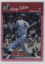 2023 Panini Donruss Retro 1990 Holo Pink Tony Oliva #287 HOF