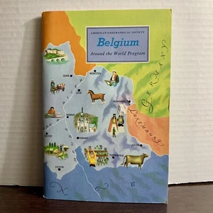 American Geographical Society Around The World Program Belgium 1958 - Picture 1 of 4