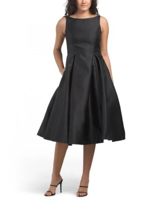 Vestido Mikado sin mangas ADRIANNA PAPELL (talla 16) Foto 1 de 2