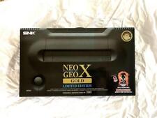 SNK NEO GEO NEOGEO X GOLD Limited Edition ENTERTAINMENT Console SYSTEM JP