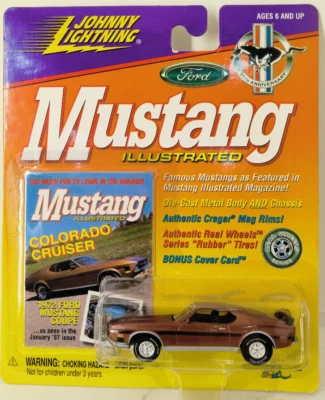 Johnny Lightning 1999 "Mustang Illustrated"  1972 Mustang Fastback - Image 1 of 4
