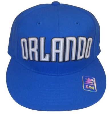 Orlando Magic Flat Brim Flex Fitted Hat - Size S/M - Image 1 of 2