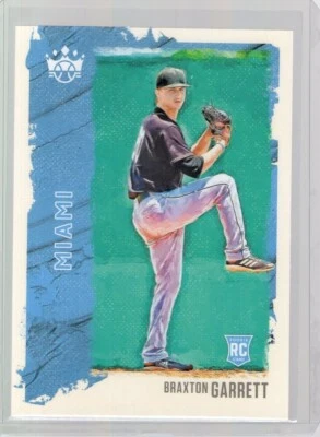 2021 Diamond Kings #48 Braxton Garrett RC - Image 1 of 2