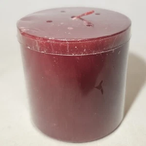 Vintage Pillar Candle-'Orange/Cranberry” Target Store-New Sealed - Picture 1 of 6