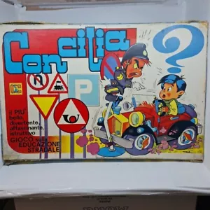 Concilia? Clementoni Anni 80 - Gioco In Scatola Vintage Ricambi Italy - Foto 1 di 24