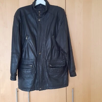 Enrico Gorlani Jacke Echtleder Lederjacke Vimtage Gr. 50 - Bild 1 von 4