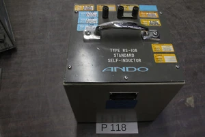 ANDO RS-108 STANDARD SELF-INDUCTOR 100mH # P118 - Picture 1 of 1