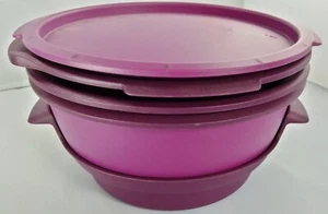 Tupperware Royal Amethyst SMART MULTI STEAMER 5 Stück mikrowellenherd set - Bild 1 von 7