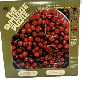 Puzzle Shmuzzle Cuenco de Cerezas 168 piezas Idéntico SP 113 De Colección Muy Difícil Nuevo - Imagen 1 de 17