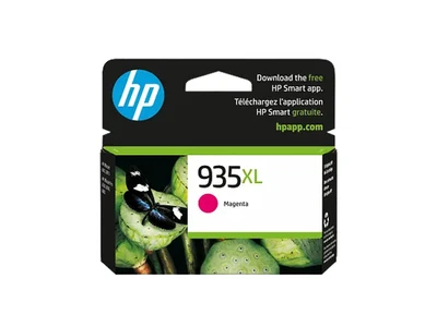 Cartucho de tinta OfficeJet original magenta alto rendimiento HP 935XL C2P25AN Foto 1 de 2