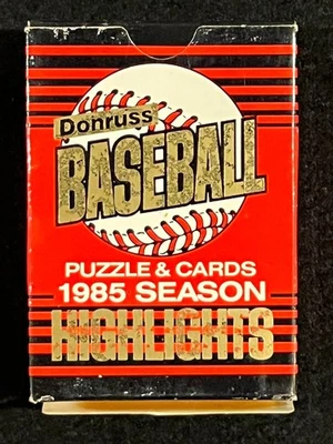 Donruss Baseball Highlights 1985 conjunto sellado de fábrica (56) Foto 1 de 3