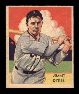 1934-36 National Chicle Diamond Stars #42 Jimmie Dykes - LOW GRADE SET FILLER - Picture 1 of 2