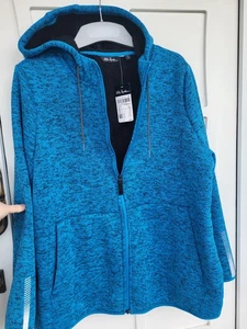 Fleece Jacke NEU Gr.50/52 Ulla Popken Mit Teddyfutter - Bild 1 von 2