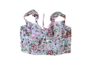 Victoria's Secret Dream Angel Bralette Sujetador de Encaje con Cable XL NUEVO Encaje Rosa Sin Almohadilla - Imagen 1 de 11