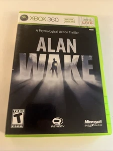Alan Wake (Microsoft Xbox 360, 2010) en caja con Xbox Live manual y sin usar. Buen estado - Imagen 1 de 8