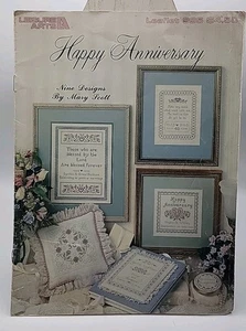 Libro modello punto croce arti tempo libero 995 Happy Anniversary Mary Scott 9 design - Foto 1 di 7