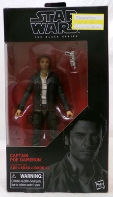 2017 孩之宝星球大战黑色系列 #53 Captain Poe Dameron 6 人偶全新 — 第 1/4 张图片