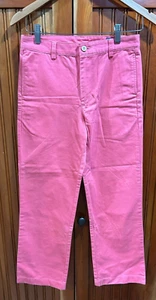 Vineyard Vines Boys Breaker flat front chino Pants Pink/Salmon Size 14 - Picture 1 of 9