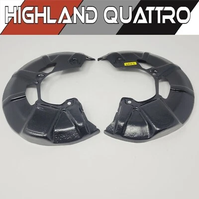 Audi coupe 80 B2 genuine front brake shields 321615311A 321615312A refurbished — 第 1/4 张图片