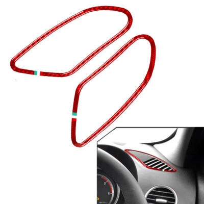 Cubierta de salida de ventilación lateral interior para Alfa Romeo 159 Brera Spider rojo Foto 1 de 4
