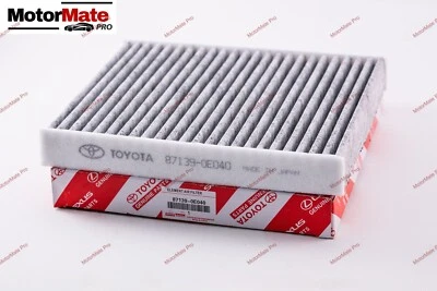 Toyota / Lexus Genuine OEM Charcoal Carbon In-Cabin Clean Air Filter 87139-0E040 - Image 1 of 3