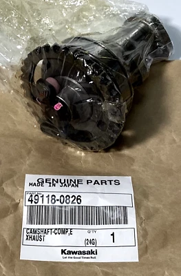 KAWASAKI Genuine KX250F Camshaft CompExhaust New 49118-0826 - Imagem 1 de 2