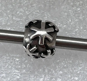 Echt Sterling Silber TROLLBEADS SCHNEEBEAD Neu + Verpackung - Bild 1 von 6