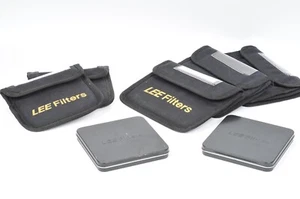 Estuches y latas de filtro Lee - para sistema de 100 mm - 3 rectangulares, 2 cuadrados, 2 latas - Imagen 1 de 5