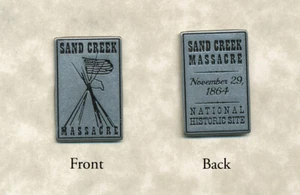 SAND CREEK MASSACRE 1864  NHS * NPS type Collector Token * CO  Indian Wars - Picture 1 of 1